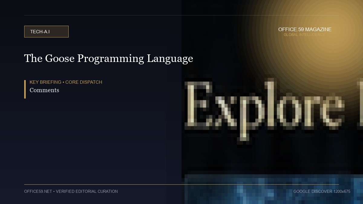 The Goose Programming Language