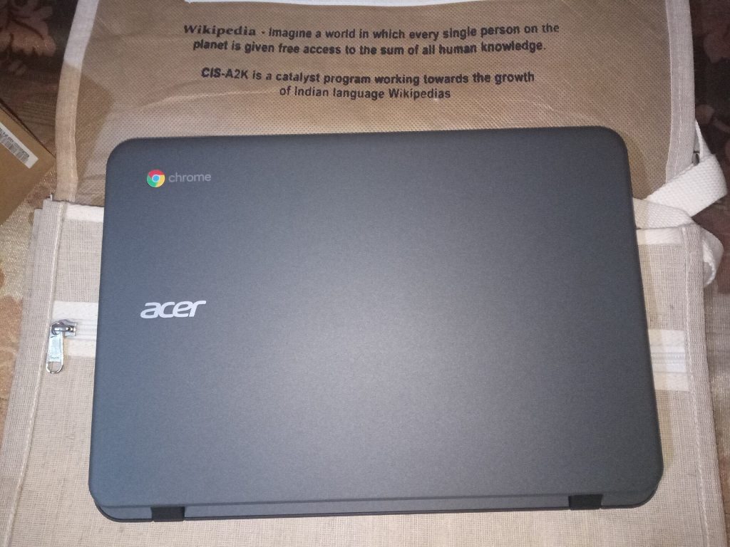 50 basic model Acer Chromebooks for 100 contributors are available for distribution by the Wikimedia Foundation