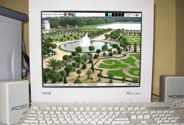 Software coding on computer screen