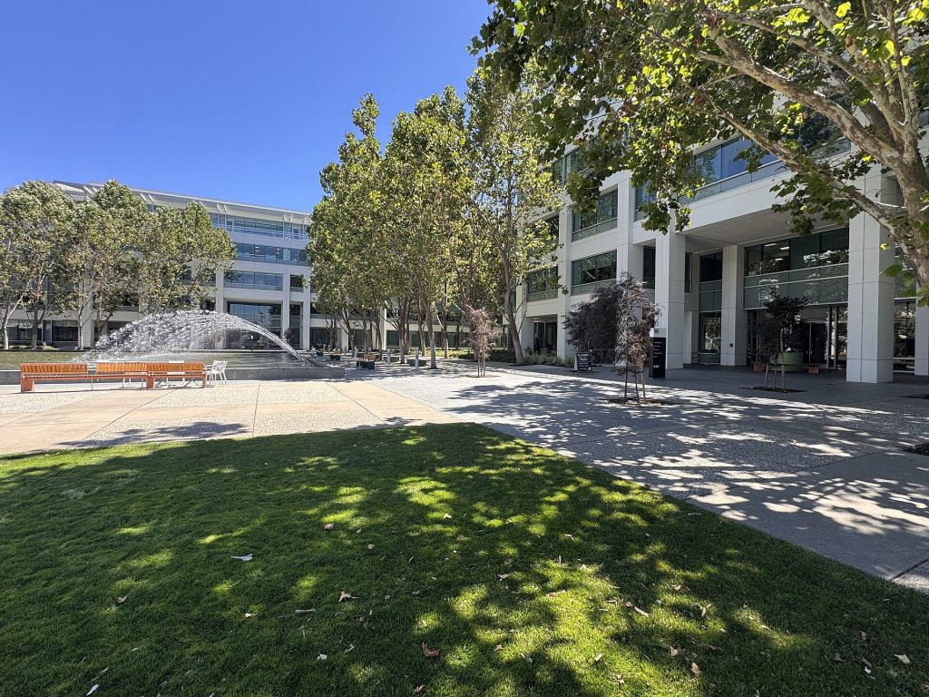 Exterior street view of the Grid Dynamics headquarters building, San Ramon, California.