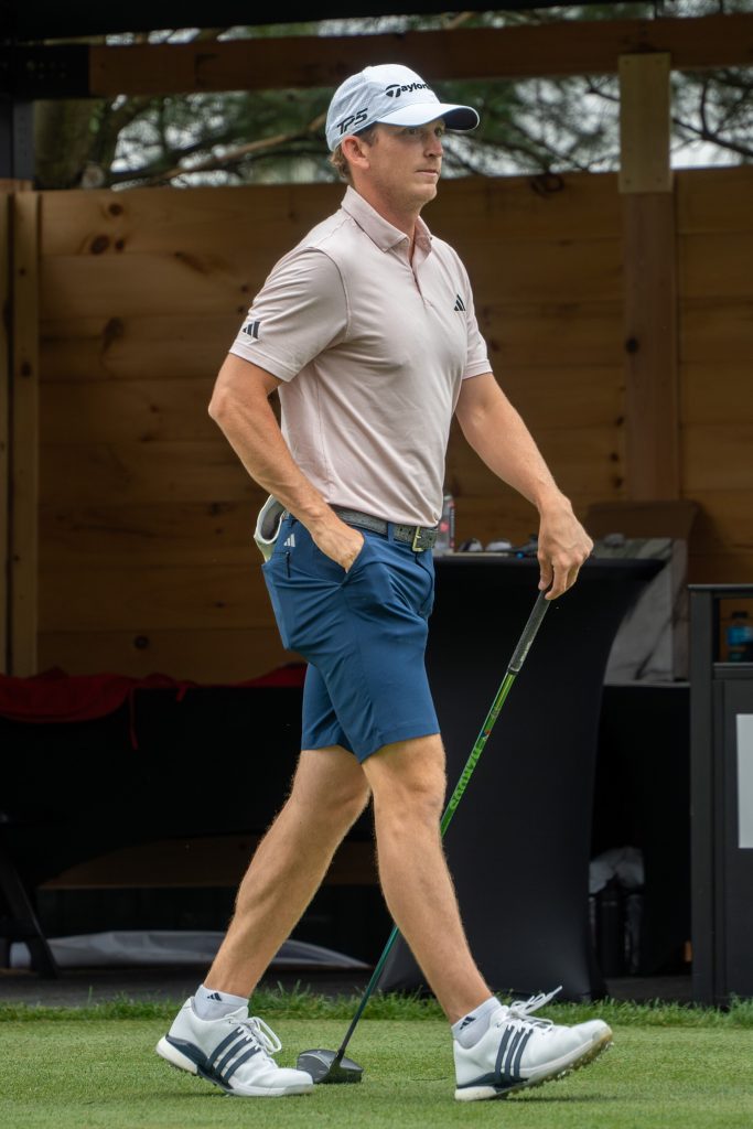 Jacob Bridgeman at the 2025 Travelers Championship