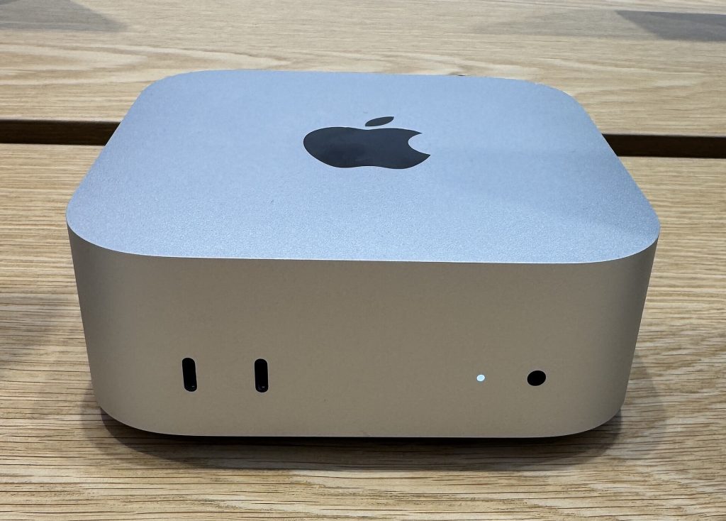 Apple Mac mini M4 compact desktop computer from 2024