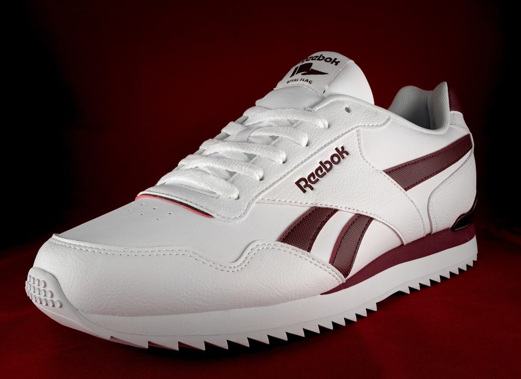 Reebok Royal Glide Ripple Clip men's shoe. Stacked image.