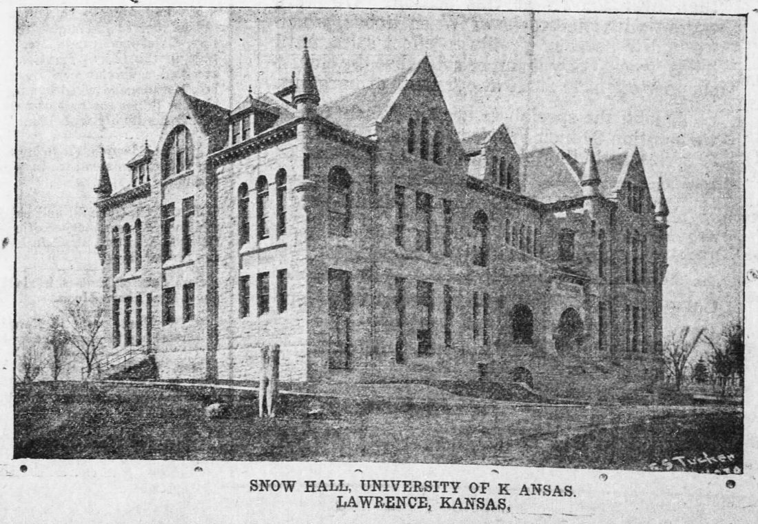 Snow Hall, 1915