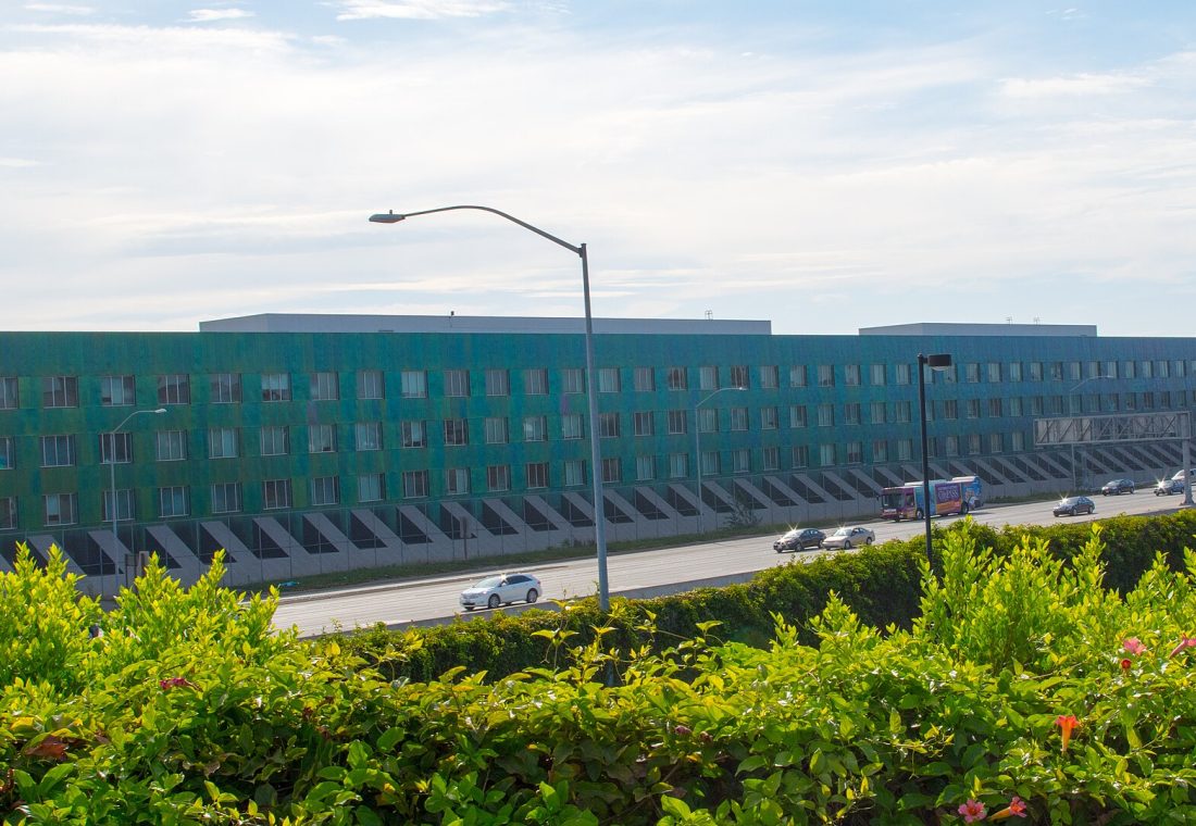 Team Disney Anaheim, the administrative headquarters of the Disneyland Resort, architected by Frank Gehry.