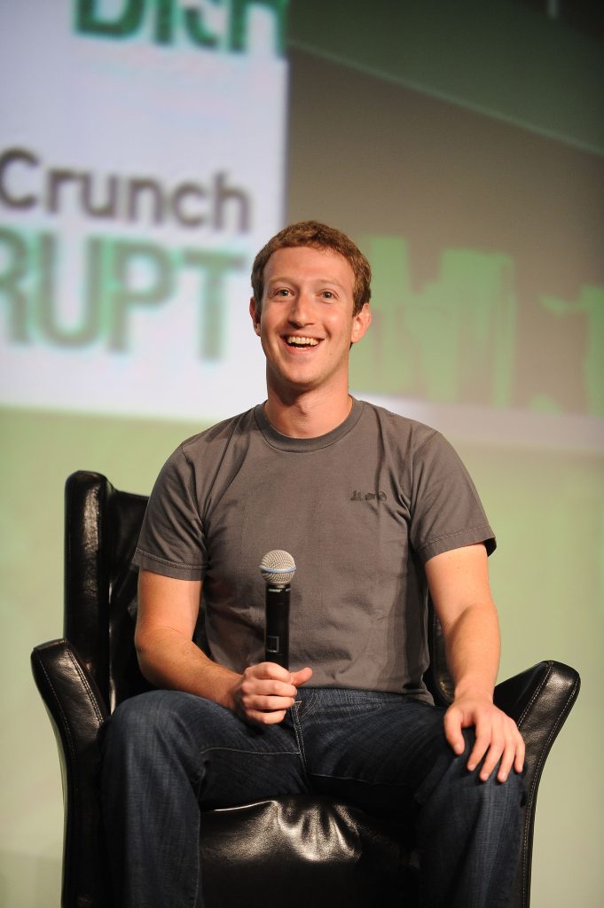 SAN FRANCISCO, CA - SEPTEMBER 11: Facebook Founder and CEO Mark Zuckerberg speaks during the TechCrunch Conference at SF Design Center on September 11, 2012 in San Francisco, California. (Photo by C Flanigan/WireImage)