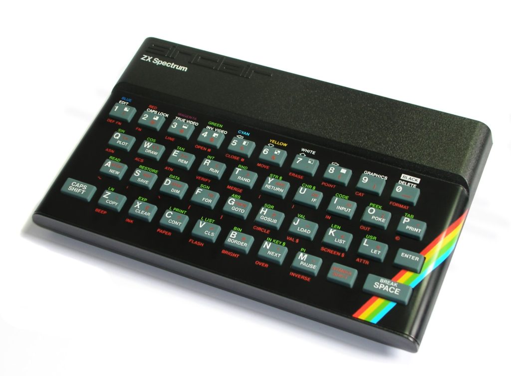 Sinclair 48K ZX Spectrum computer (1982)