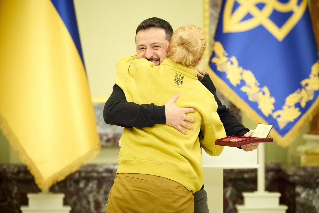 President Volodymyr Zelenskyy met with the athletes of the Ukrainian national Deaflympics team, which won 19 medals at the 20th Winter Deaflympics in the Turkish city of Erzurum. The Head of State awarded the games winners and medalists, thanks to whom Ukraine for the first time took the top spot in the overall team medal tally and won a record number of medals. Volodymyr Zelenskyy noted that he was honored to congratulate Ukrainian athletes today. "You add pride to Ukraine, the opportunity to be proud of people, the strength of Ukrainians, and powerful Ukrainian achievements," he said. The President pointed out that such results contribute to bringing attention back to Ukraine during difficult times of war, especially when it is somewhat out of focus. "And everyone who earns respect for the Ukrainian character and the Ukrainian state helps us all. They help the people to endure. They help our fighters on the front lines in the fight for our independence," said the Head of State. The President congratulated the athletes and their coaches on this extraordinary victory. "Despite all the difficulties, you managed to achieve the top spot for Ukraine. And it's hard to overestimate how important it is today. How important it is for Ukraine to have victories. Because that one victory, for which our boys and girls are sacrificing their lives on the front lines, and the great victory that will surely come, it consists of such important days, such victories as the one you have achieved," he said. According to Volodymyr Zelenskyy, such a historic result at the Deaflympics is another proof of how strong our athletes and Ukrainians are, and how the Ukrainian character prevails over any challenges and circumstances. "I thank all of you for your will to win, for your ability to overcome difficulties, for all the respect that your results have brought to all Ukrainians, to the Ukrainian flag, to the Ukrainian people. I am extremely proud of you. Glory to Ukraine!" concluded the President. Volodymyr Zelenskyy awarded the athletes with Orders of Merit of І-ІІІ class, Orders of Princess Olga of ІІ-ІІІ classes, and the medals "For Labor and Valor." The champion of the 20th Winter Deaflympics, Yelizaveta Nopriienko, thanked the Head of State for supporting the athletes. "Thank you for personally congratulating us. We have all done everything possible and impossible to win. I thank the Armed Forces of Ukraine, and the government for the opportunity to train and show the best results," she said. The athletes presented the President with a hoodie from the uniform of the national Deaflympics team. Volodymyr Zelenskyy also awarded the coaches of the team with the Order of Princess Olga of ІІ class, medals "For Labor and Valor," and bestowed the honorary title of "Honored Worker of Physical Culture and Sports of Ukraine" upon them, recognizing their significant personal contribution to the development of the Deaflympics movement, the training of international-class athletes, and the achievement of high sports results at the 20th Winter Deaflympics. The Order of Merit of І class was also awarded to President of the Ukraine Deaf Sports Federation Leonid Kasitskyi. At the 20th Winter Deaflympics, the Ukrainian team, consisting of 36 athletes, won 10 gold, five silver, and four bronze medals, which is eight more medals than in the previous games. Thus, the Ukrainian team became the world leader in the overall team medal count for the first time in the number of gold medals. In men's and women's events, Ukrainian athletes won 11 medals (six gold, three silver, and two bronze), while in team events, they won eight medals (four gold, two silver, and two bronze). The national Deaflympics team of Ukraine in skiing demonstrated the best result, winning 13 medals (seven gold, four silver, and two bronze) and taking first place in the overall team ranking. In curling, Ukrainian athletes won for the first time among the 11 strongest teams and earned two gold and one bronze medals. In the discipline of mixed doubles curling, athletes Mykhailo Pleskanka and Kateryna Yakymets defeated the team from the Republic of Korea in the final match and won the gold medal. The chess team won one gold, one silver, and one bronze medal and took second place in the overall team medal count among 16 participating countries. The women's team won gold in the classical chess games, while mixed teams won silver and bronze medals.