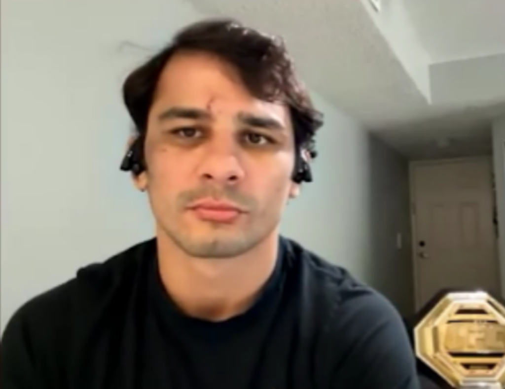 Alexandre Pantoja in an interview on the Sexto Round YouTube channel.