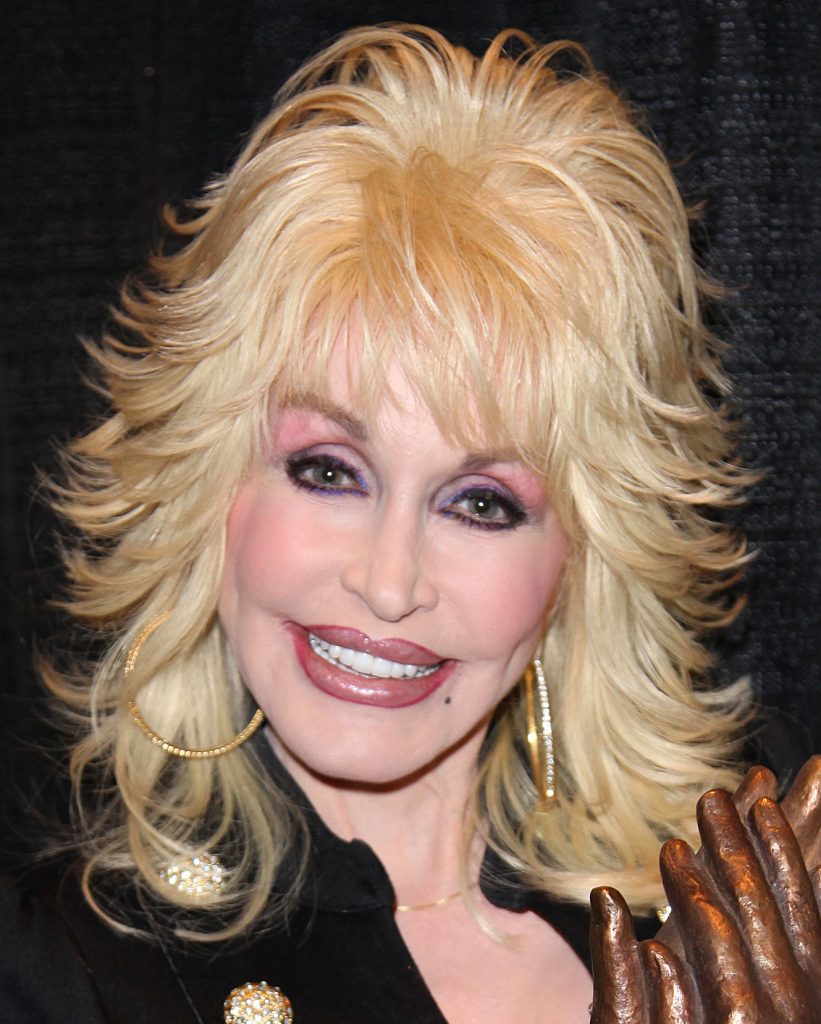 Dolly Parton accepting Liseberg Applause Award 2010