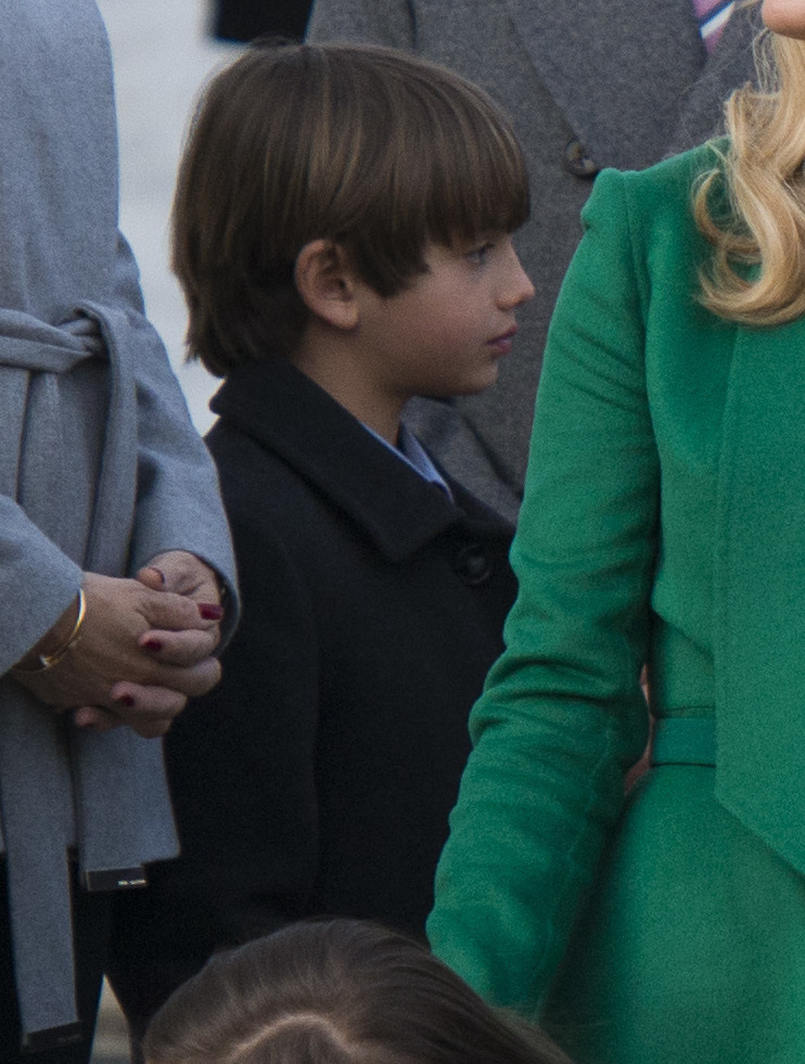 Families and guests of President-elect Donald J. Trump and Vice President-elect Mike Pence wait for the start of a wreath-laying ceremony at the Tomb of the Unknown Soldier in Arlington National Cemetery, Jan. 19, 2017, in Arlington, Va. Trump will be sworn-in as the 45th president of the United States during the Inauguration Ceremony Jan. 20, 2017, in Washington, D.C. (U.S. Army photo by Rachel Larue/Arlington National Cemetery/released) Unit: Arlington National Cemetery DVIDS Tags: Va.; Virginia; Arlington National Cemetery; Arlington; ANC