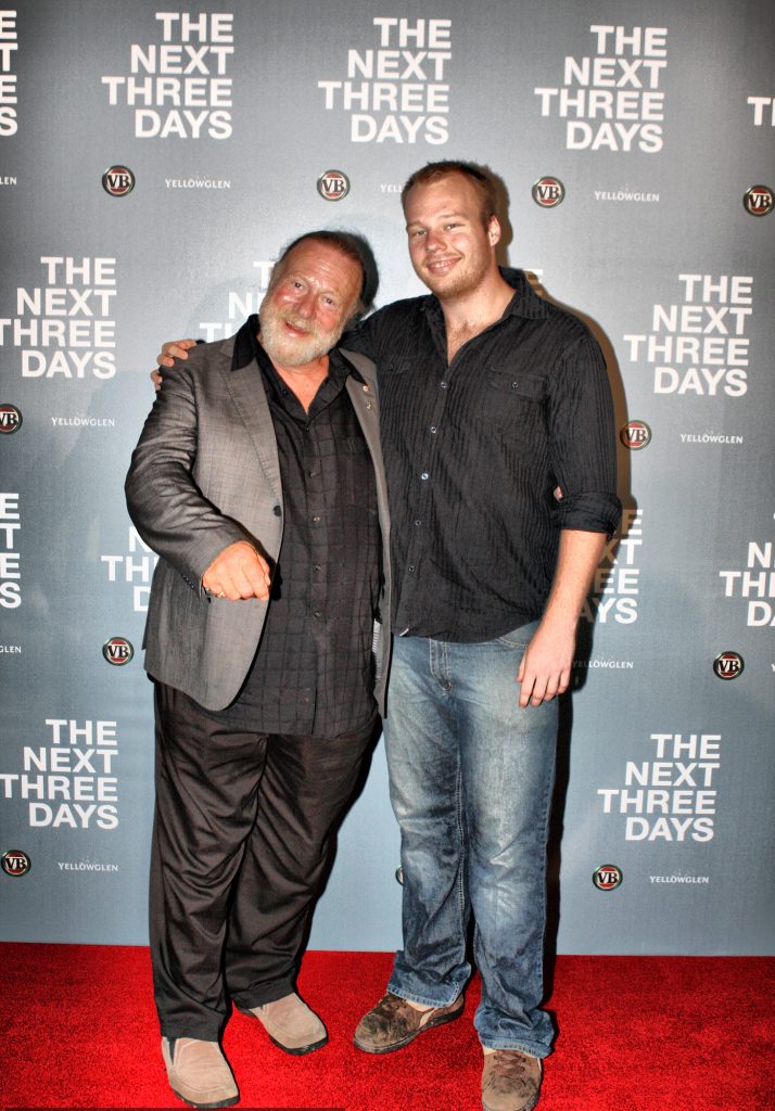 w:Jack Thompson (actor) with his son 2011