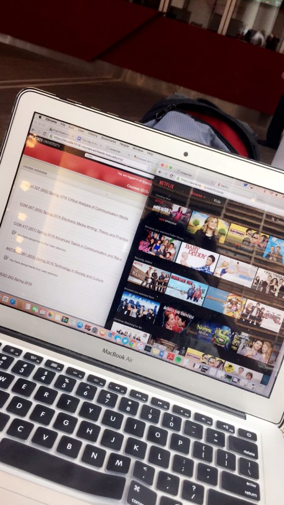 Netflix and Moodle