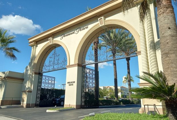 Paramount Pictures Melrose Gate entrance, January 7th, 2026