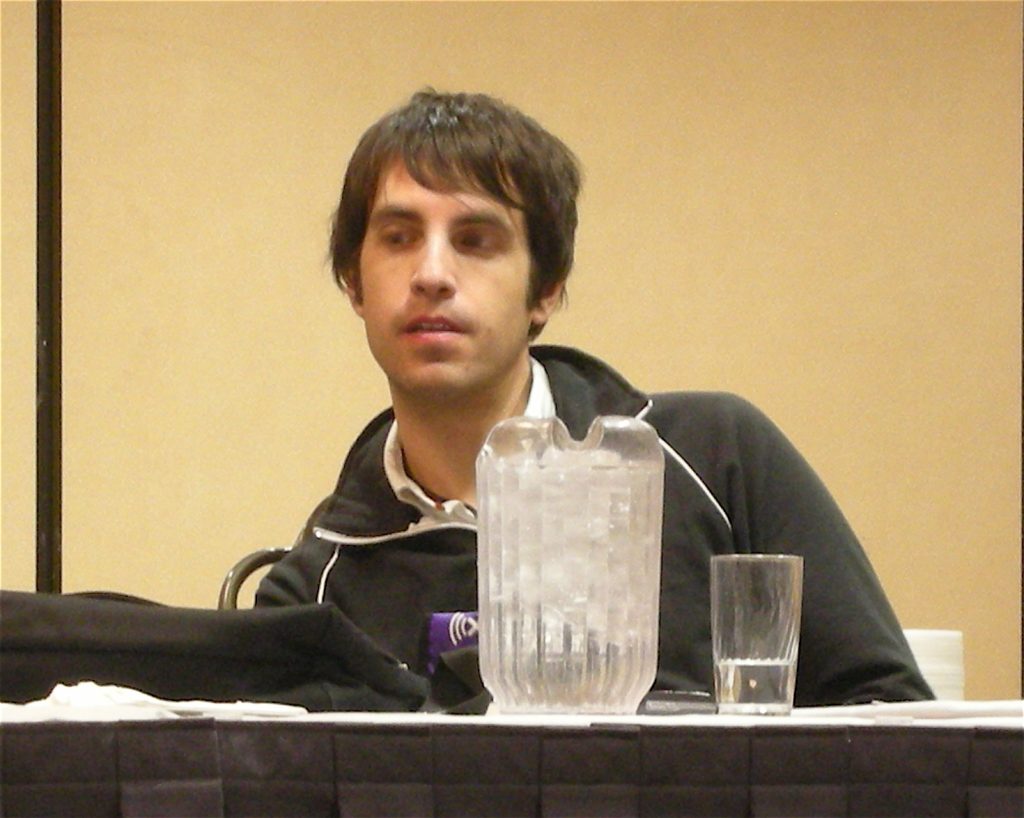 Engadget co-founder Peter Rojas at the 2007 Consumer Electronics Show
