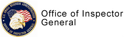 Small Business Administration (SBA-OIG) Seal.