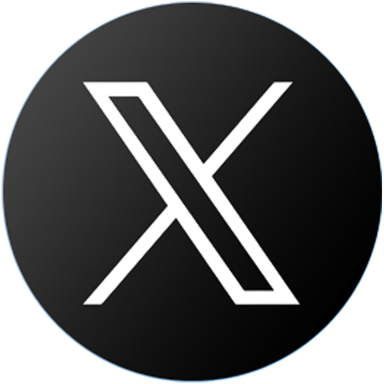 Logo for the social networking site X, formerly known as Twitter.