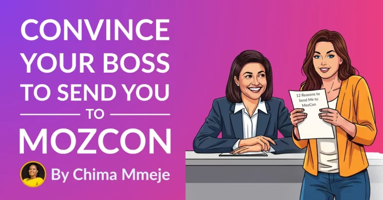 Convince Your Boss to Send You to MozCon 2026 [Plus Bonus Letter Template]